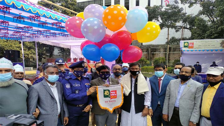 বগুড়ায় 'বঙ্গবন্ধু ও স্বাধীনতা' বইমেলার উদ্বোধন